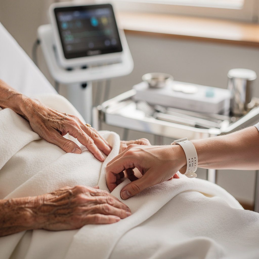 Avocado Post Acute compassionate care team assisting a patient in our El Cajon skilled nursing facility